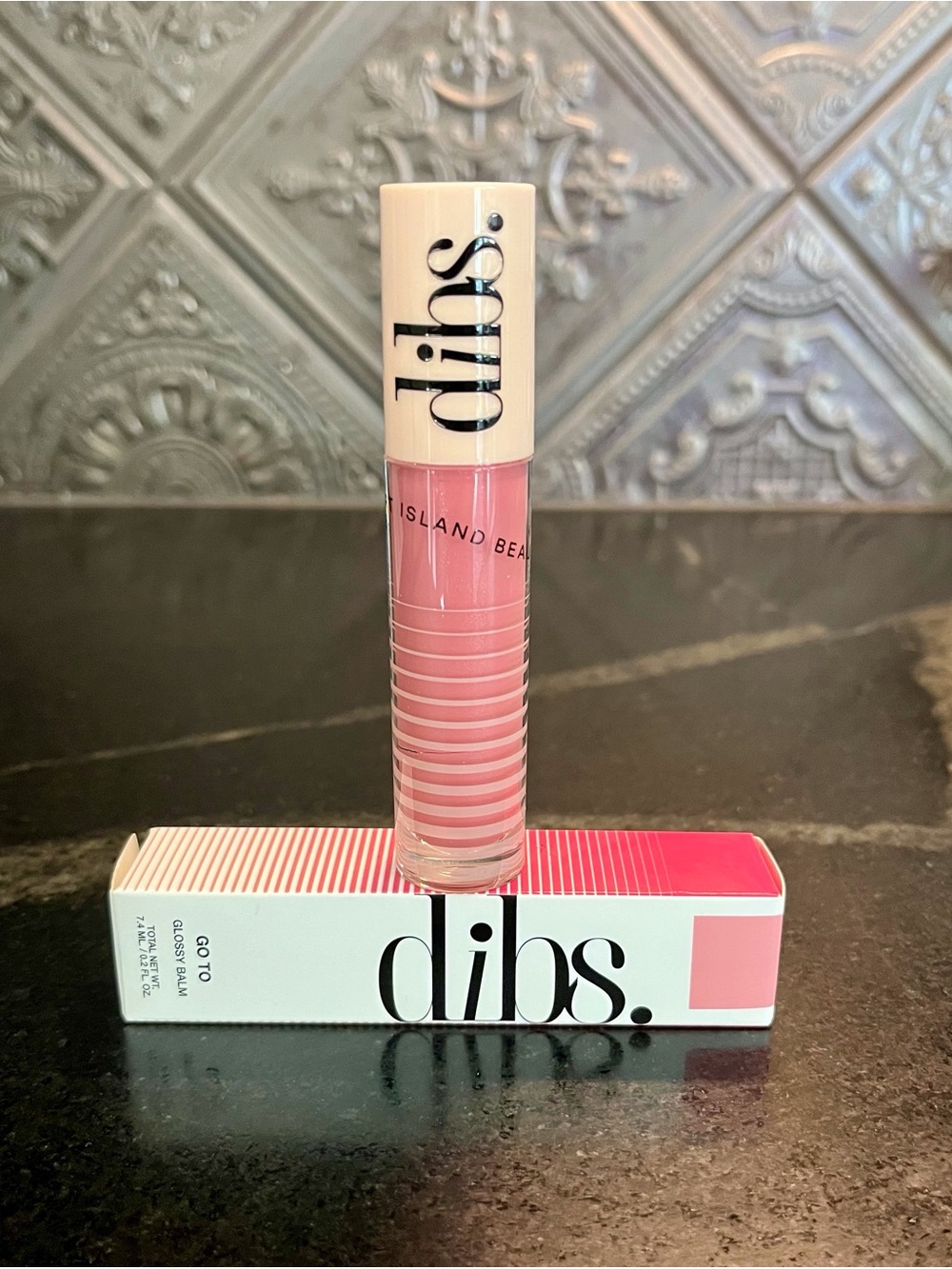 Dibs Go To Glossy Balm- Effortless Pink